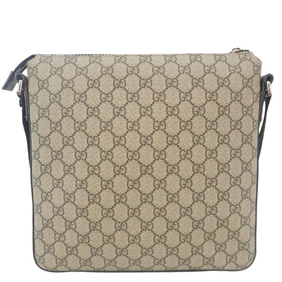 Gucci Front Zip Medium GG Canvas Messenger Bag Beige 406974 - Picture 5 of 16